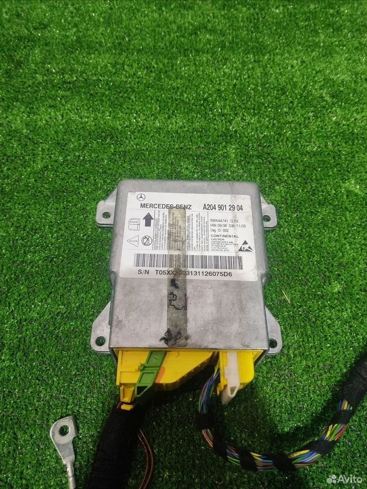 Блок srs air bag mercedes glk x204 a2049012904