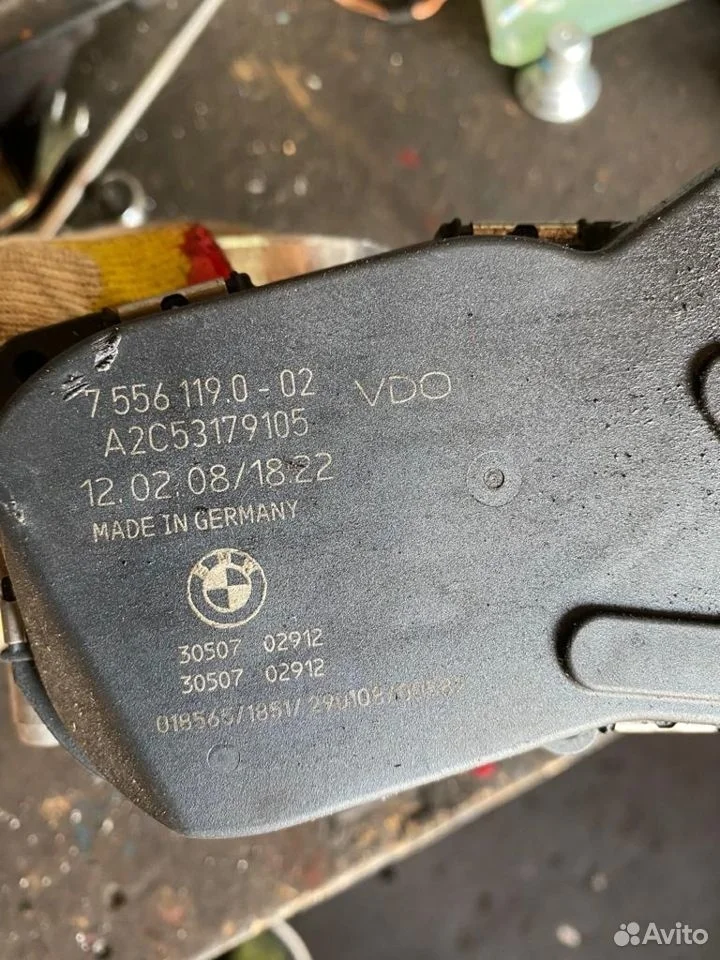 Дроссельная заслонка bmw n54 13547556119