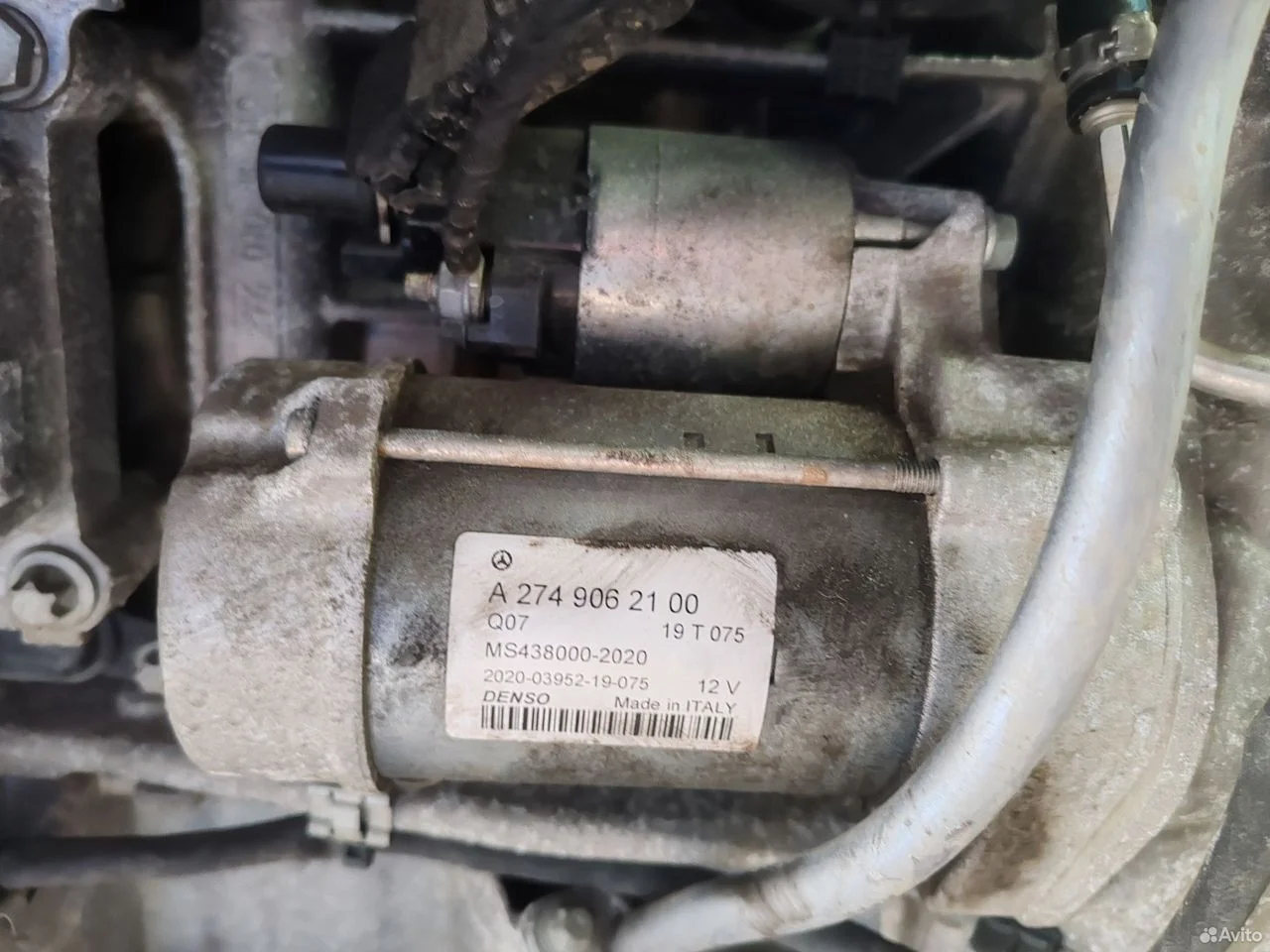 Стартер mercedes m274 a2749062100 19г,в