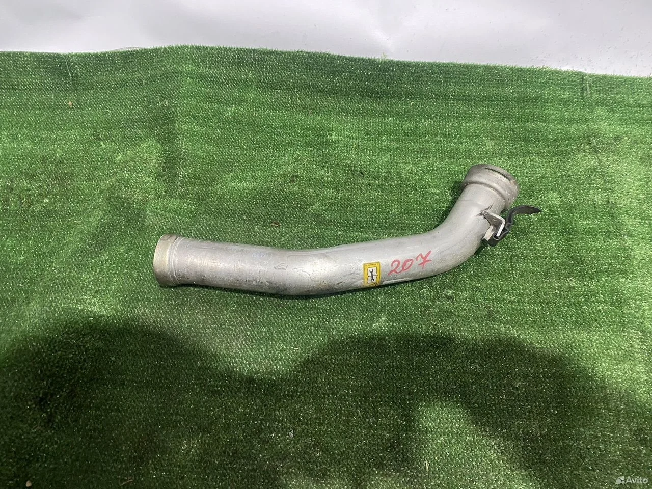 Патрубок интеркулера mercedes om642 a6420980707