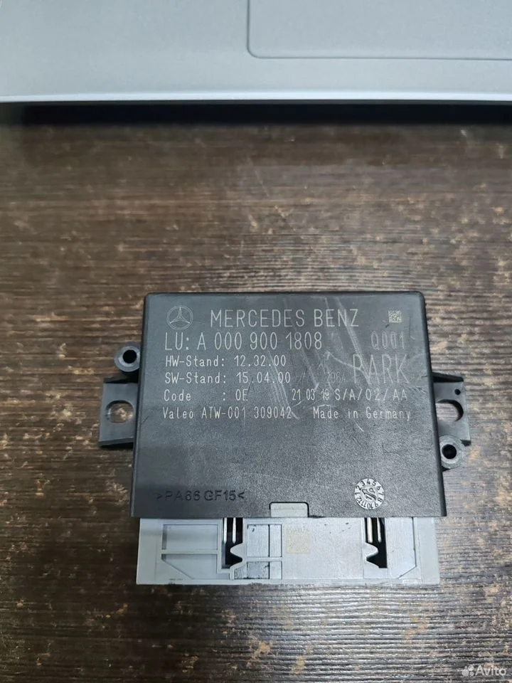 Блок управления парктрониками mercedes a0009001808