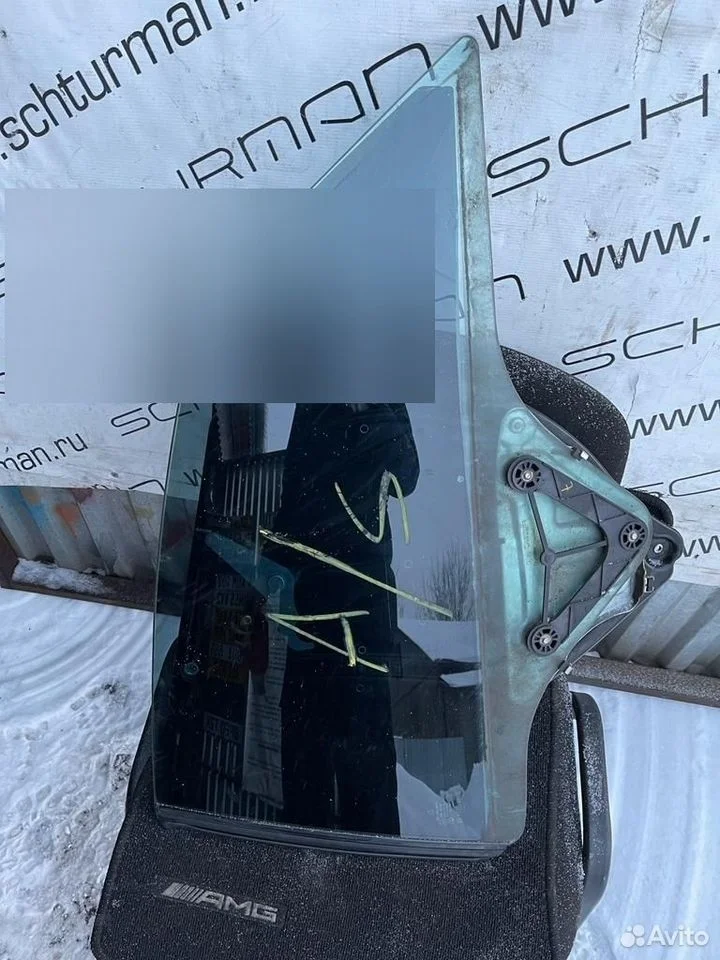 Стекло заднее левое правое mercedes w207