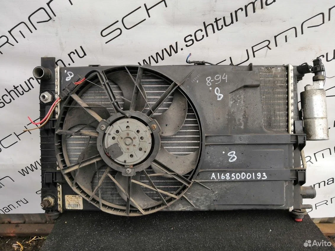 Вентилятор охлаждения a168 w168 а1685000593