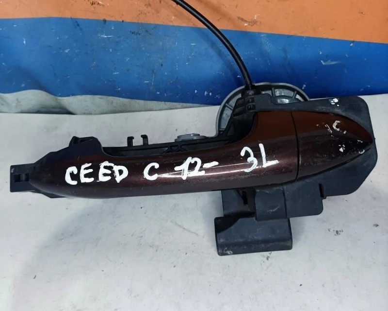 Ручка наружная Kia Ceed 2 2012-2018 82651A2000 JD, задняя левая
