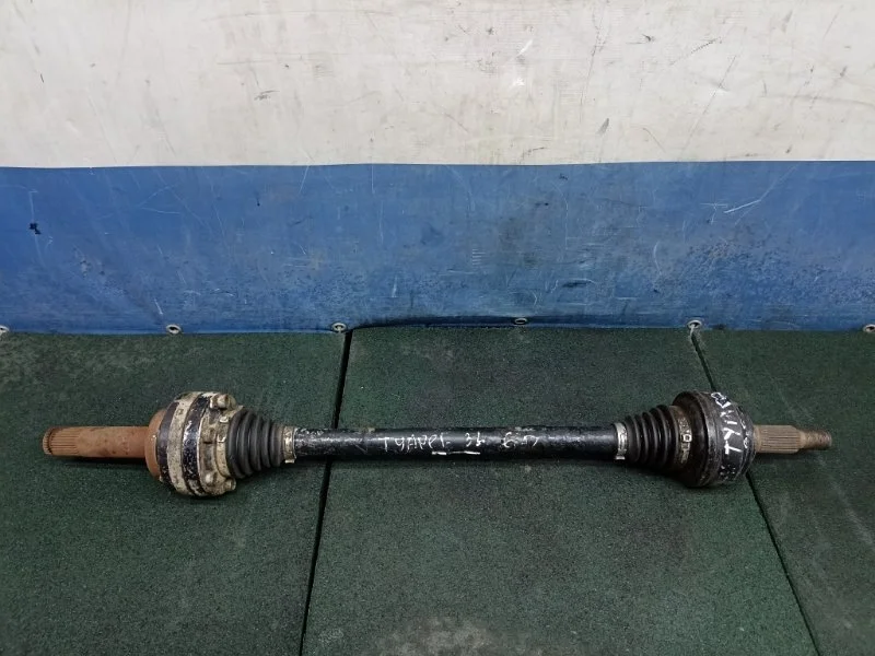Привод Volkswagen Touareg 1 2002 - 2010 7L0501201C 7L, задний левый