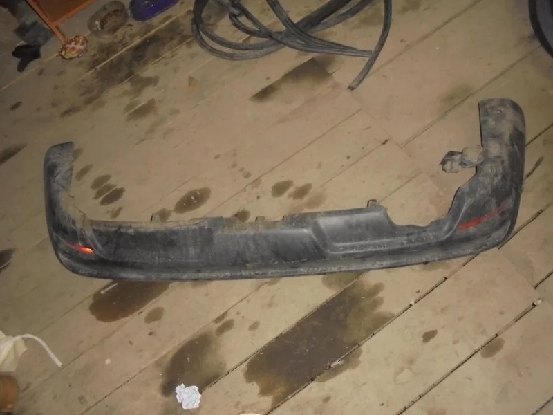 Юбка бампера Citroen C5 2 2008-2016 7410FF RD, задняя