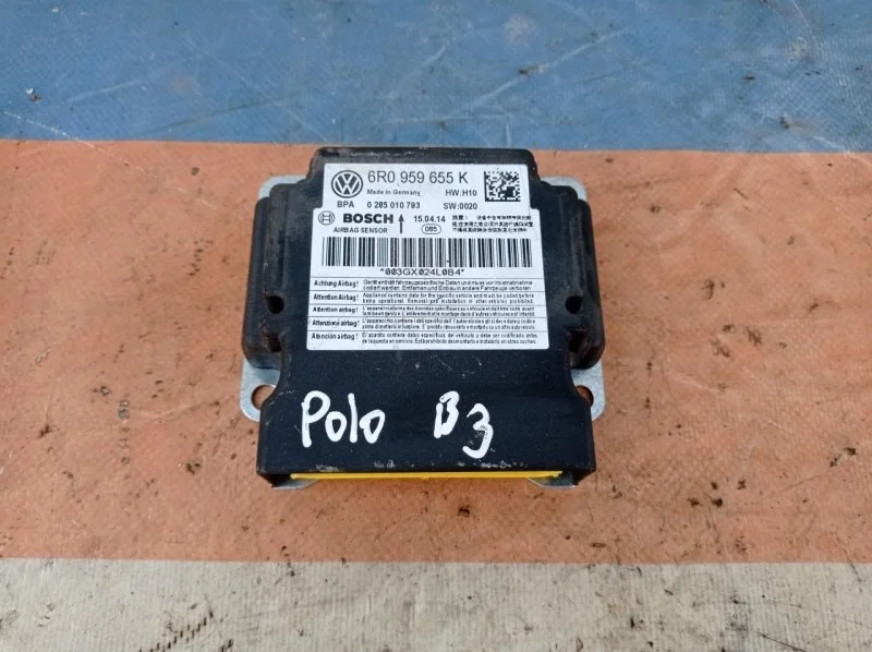 Блок управления Airbag Volkswagen Polo Sedan 2011-2020 6R0959655K