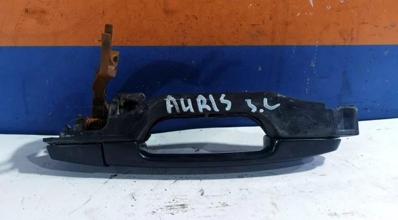 Ручка двери наружная Toyota Auris 2006-2012 692110D901 E150 1.6 1ZR, задняя левая