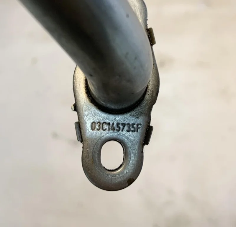 Трубка турбины Volkswagen Jetta 6 2014 03C145735F 5C6 1.4 CAXA