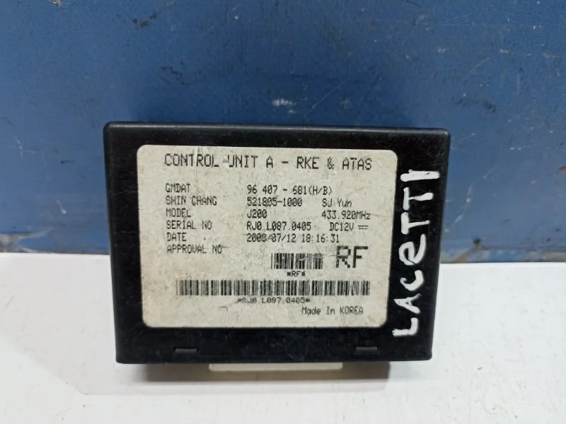 Блок иммобилайзера Chevrolet Lacetti 96407681 J200