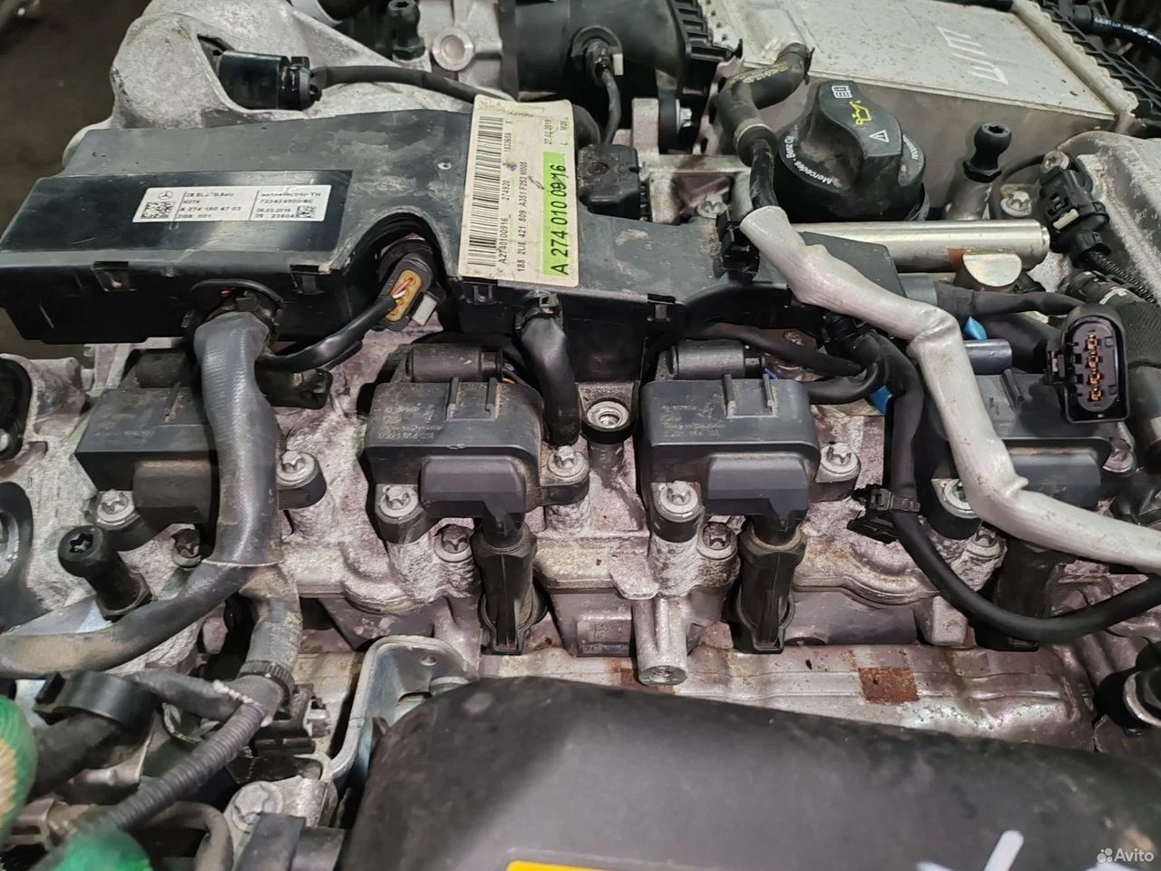 Катушка зажигания mercedes a2709060500