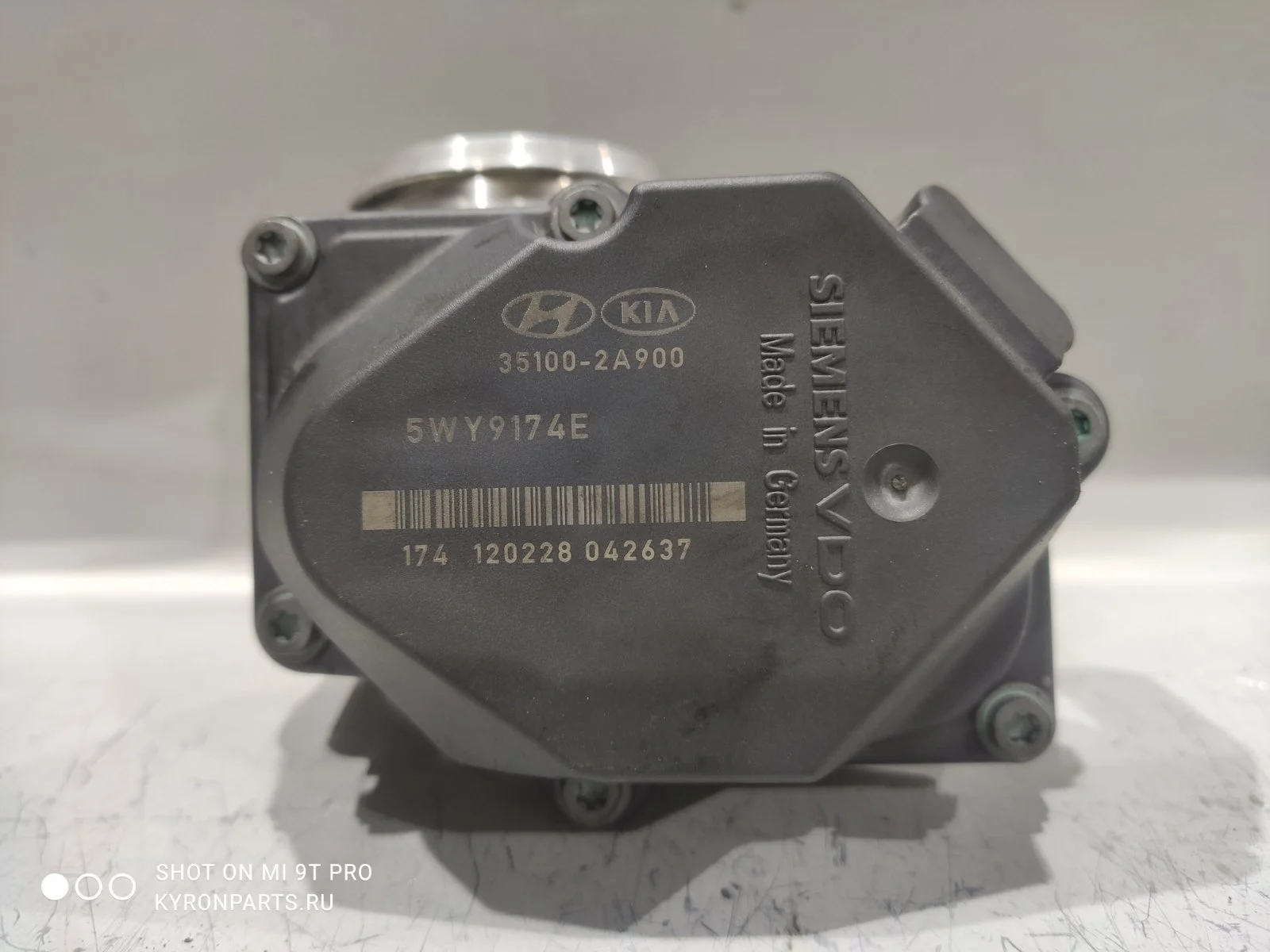 Дроссельная заслонка Hyundai IX35 2012 LM