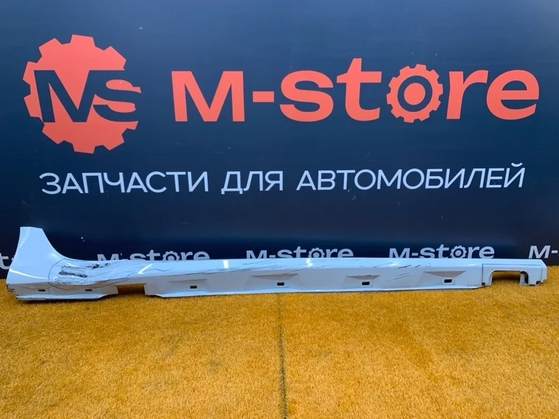 Накладка порог Audi A6 2013 C7/4G