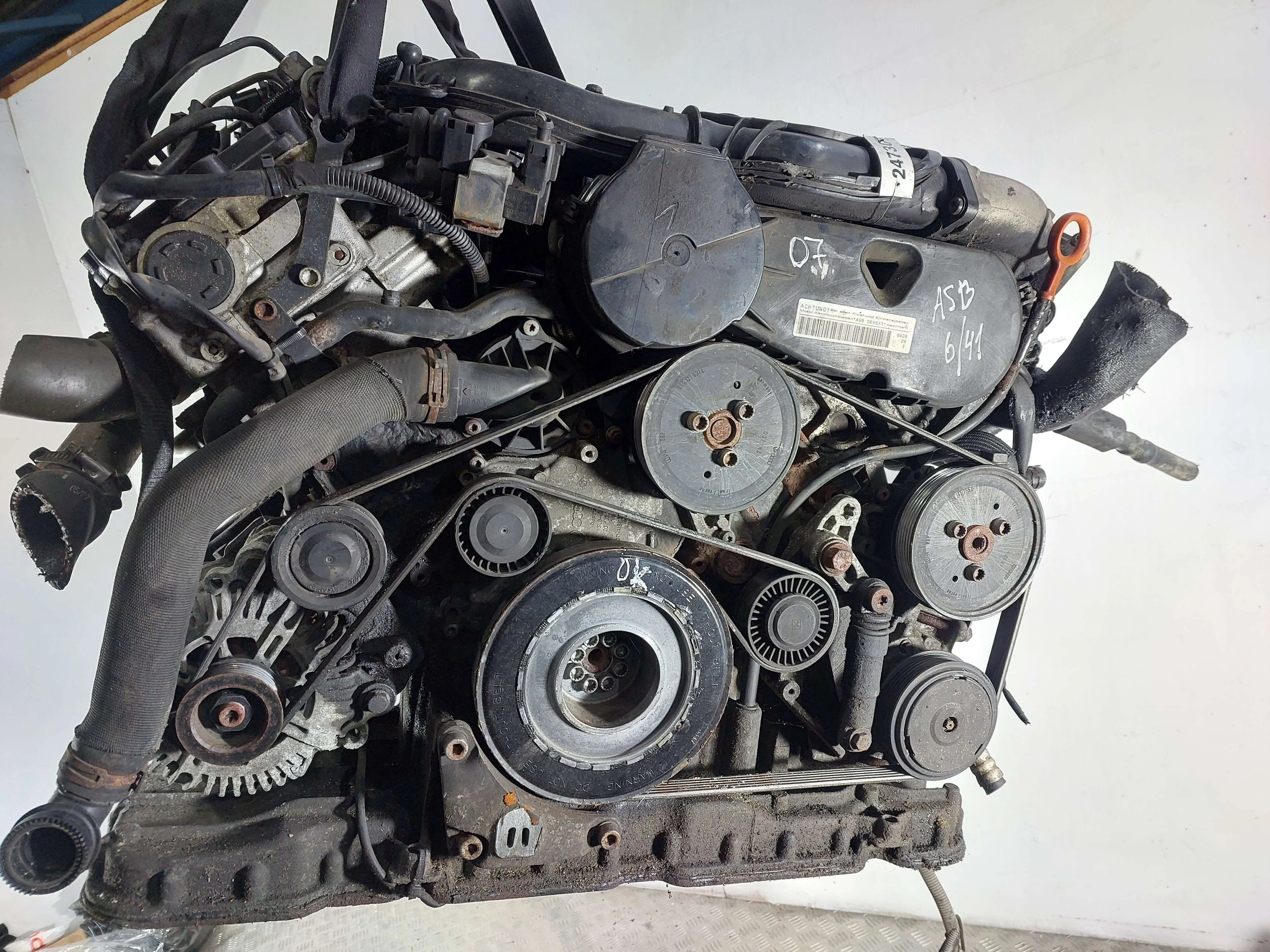 двигатель Audi A6 3.0 дизель 2007
