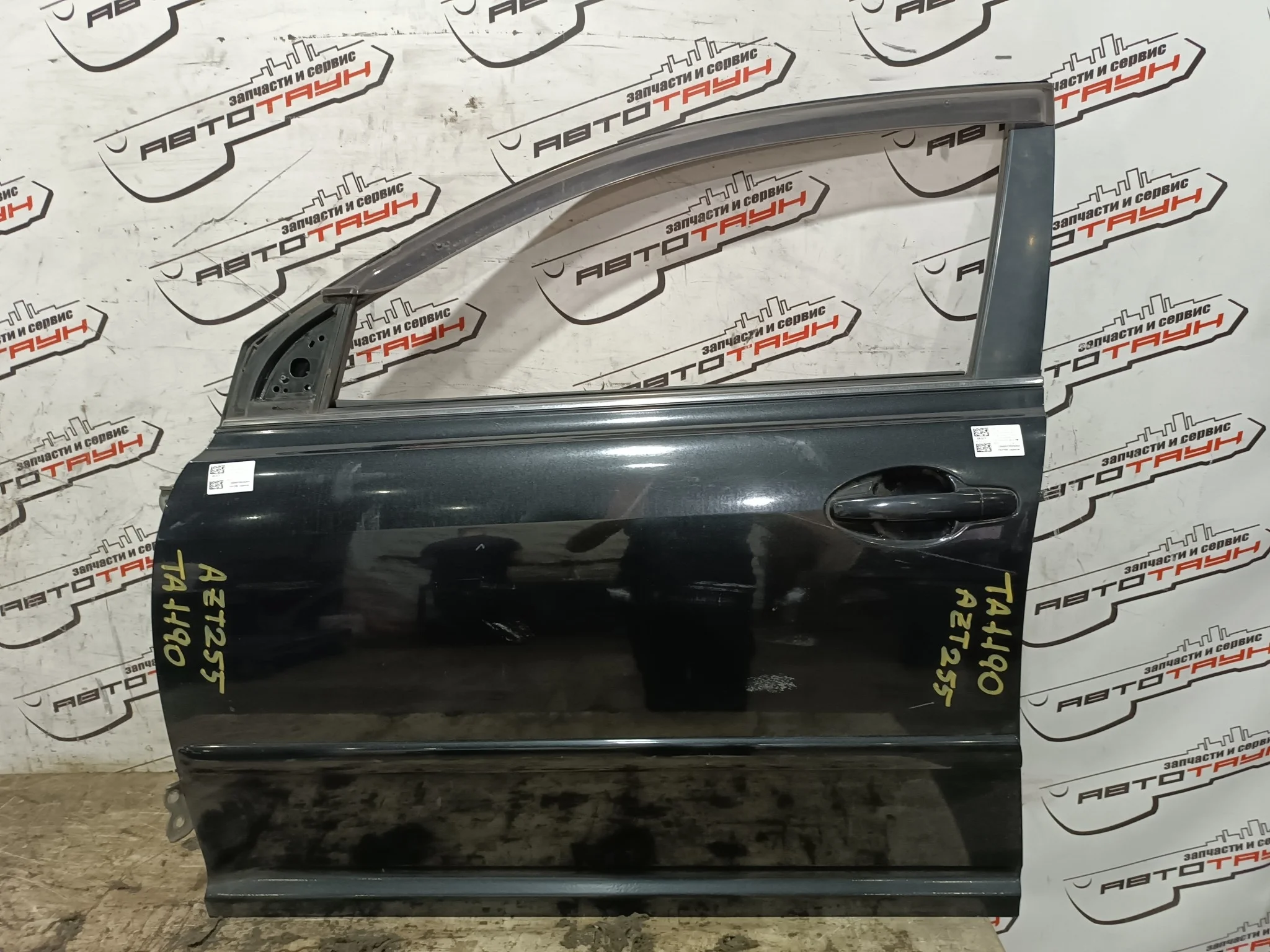 ДВЕРЬ TOYOTA AVENSIS ADT250 ADT251 AZT250 AZT250W AZT251 AZT251W AZT255 AZT255W CDT250 ZZT250 ZZT251 6700205050 ПЕРЕДНЯЯ ЛЕВАЯ БЕЗ СТЕКЛОПОДЪЕМНИКА черный, 209 TA1190
