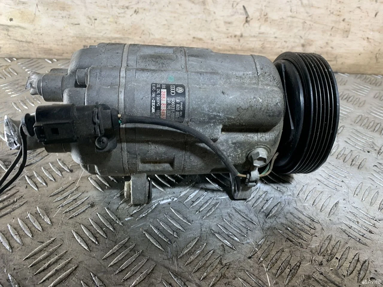 Компрессор кондиционера 1j0820803k vw golf4