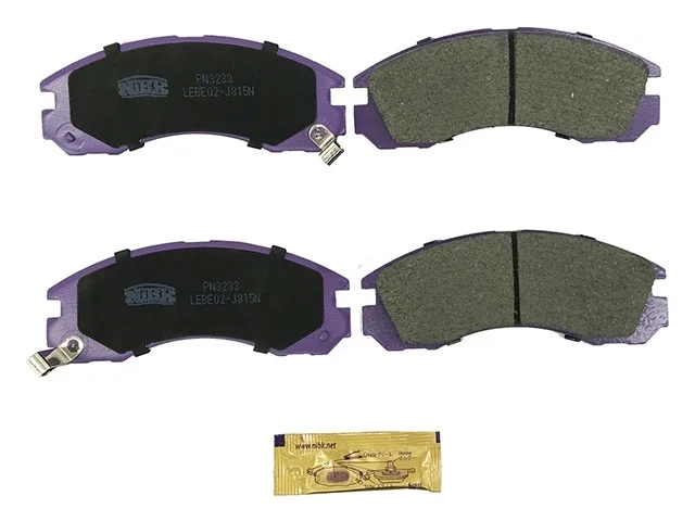 Колодки тормозные передние MITSUBISHI OUTLANDER XL CW 2007-2010, OUTLANDER XL CW 2010-2012, OUTLANDER CU 2003-2007, OUTLANDER GF 2015-2018