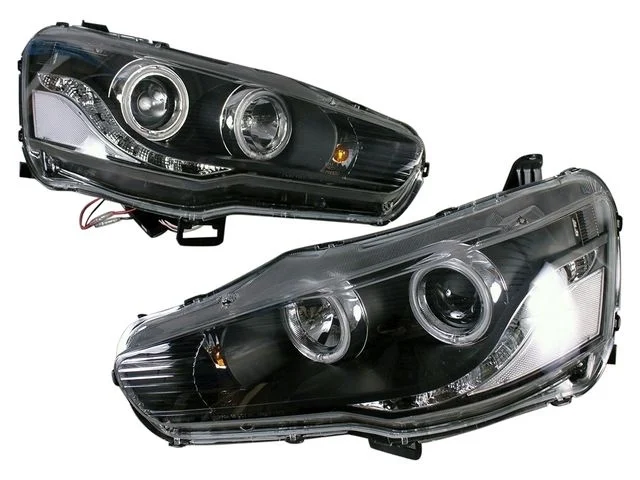 Фара левая+правая MITSUBISHI LANCER X CY 2007-2010, LANCER X CY 2010-2014