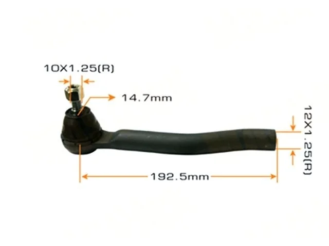 Наконечник рулевой тяги правый NISSAN JUKE YF15 2014-2019, JUKE YF15 2010-2014, SENTRA VII B17 2014-2017