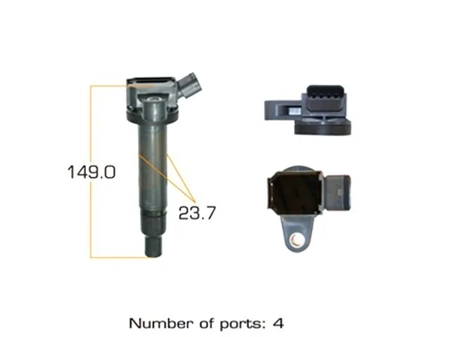 Катушка зажигания TOYOTA LAND CRUISER 100 1998-2002, LAND CRUISER 100 2002-2005, LAND CRUISER 100 2005-2007