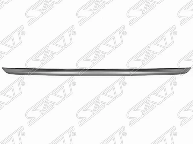 Молдинг бампера заднего центральный TOYOTA HIGHLANDER XU40 2010-2013