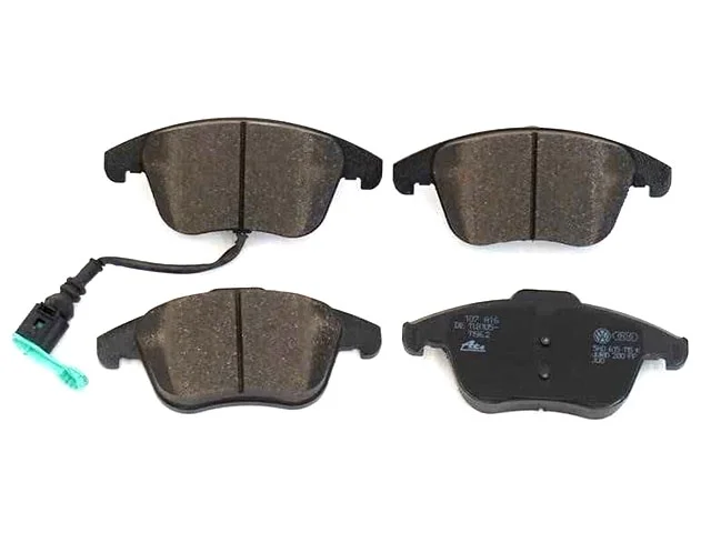 Колодки тормозные передние VOLKSWAGEN PASSAT B7 2011-2015, PASSAT B8 2014-2019, GOLF VII 5G1 2013-, SHARAN II 7N1 2010-2020, AUDI A1 8X 2015-2018