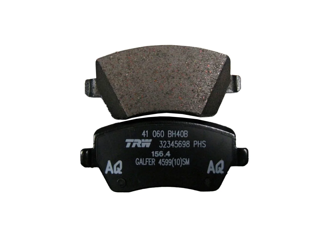 Колодки тормозные передние NISSAN NOTE E11 2005-2008, NOTE E11 2008-2012, MICRA III K12 2002-2005, MICRA III K12 2005-2007, MICRA III K12 2007-2010