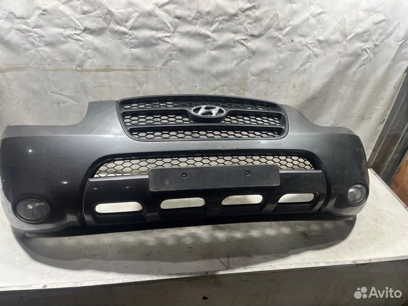 Бампер передний hyundai santa fe 2 2009