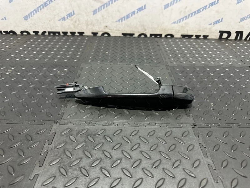 Ручка двери комфортный доступ Bmw Х5 51217433843 F15 N63B44B, задняя левая