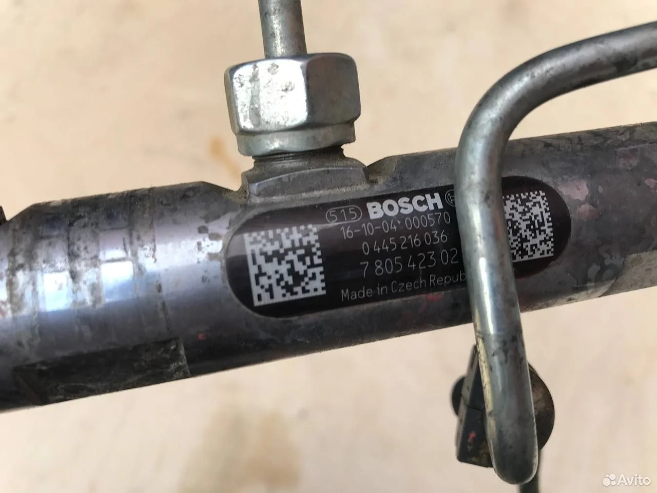 Топливная рейка bmw n57 f01 f10 f15 f16 f25 f26 f3