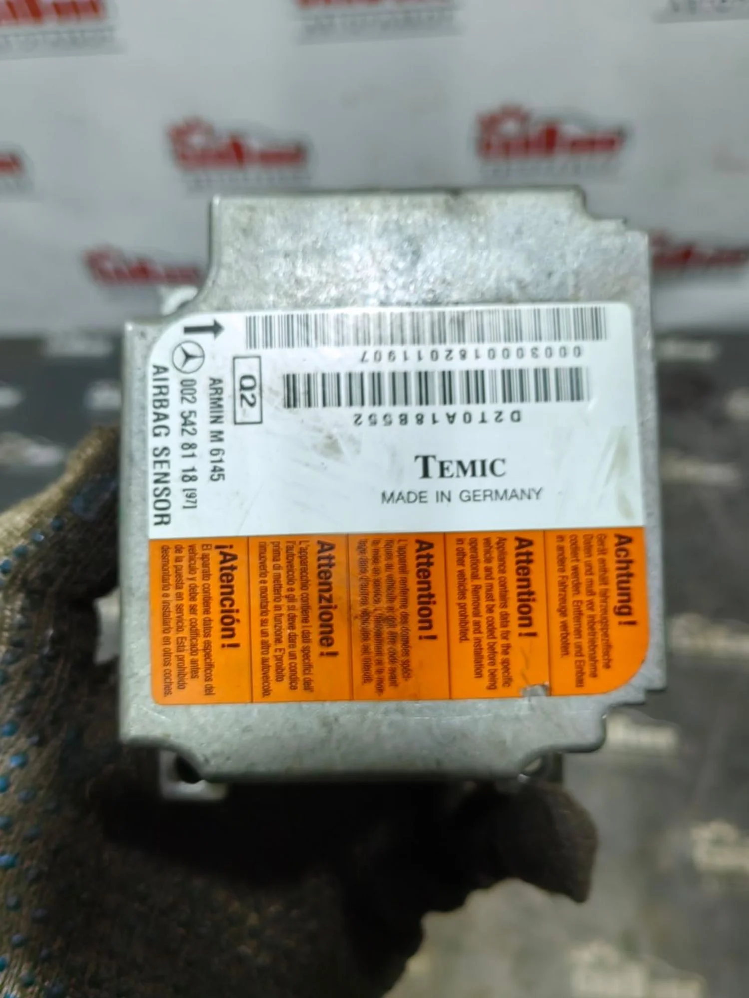 Блок управления Airbag Mercedes-Benz M-Класс, W163