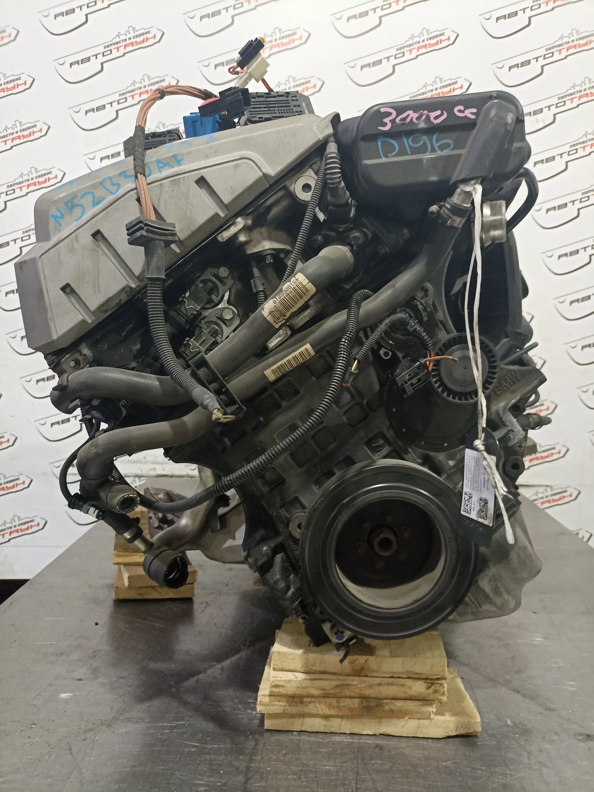 Двигатель BMW N52B30A N52B30AE 1-SERIES 3-SERIES 5-SERIES 6-SERIES 7-SERIES Z4 ... E63 E64 E65 E66 E85 E87 E90 E91 ДВИГАТЕЛЬ ИЗ ЯПОНИИ 2WD 4WD 11000420497 DY196-70033743