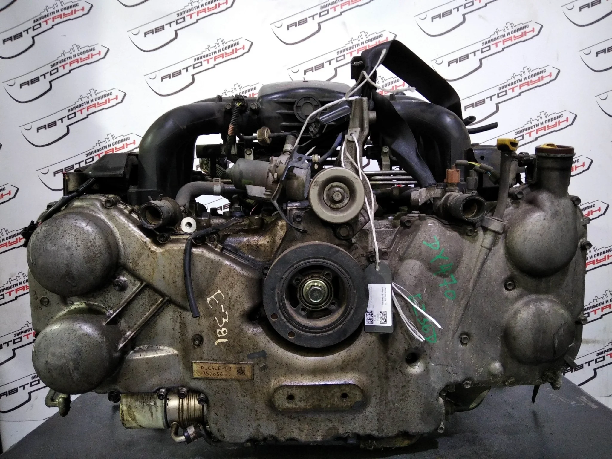 Двигатель SUBARU EZ36D OUTBACK TRIBECA BRF WXF 4WD 10100BS330 DY470-U356656