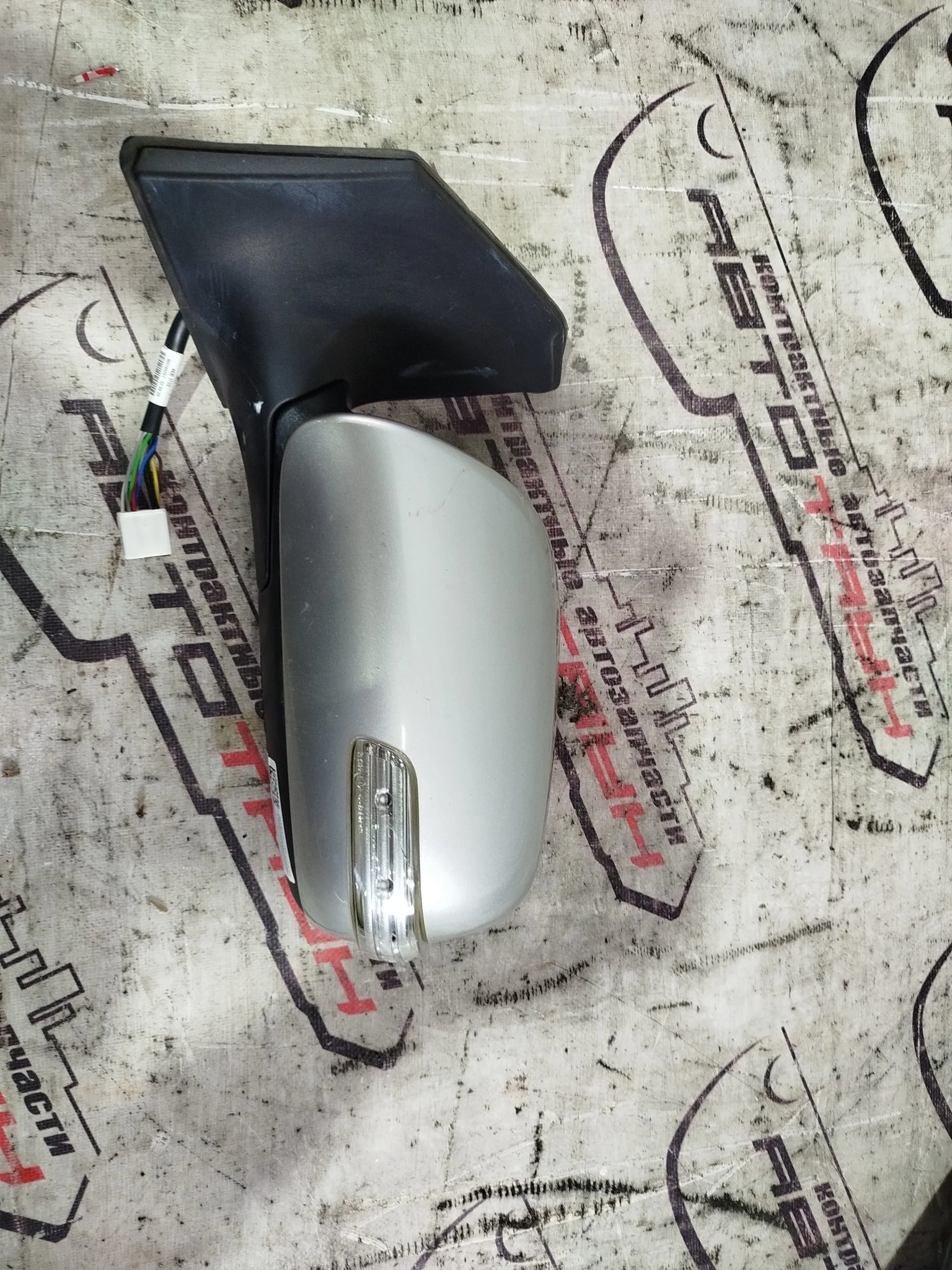 ЗЕРКАЛО TOYOTA AVENSIS ... ADT251 AZT250 AZT250W AZT251 AZT251W AZT255 AZT255W CDT250 ZZT250 ZZT251 9 КОНТАКТОВ С ПОВТОРИТЕЛЕМ ЛЕВОЕ 2 МОДЕЛЬ 8790605150 серебро, 1C0 TA1304