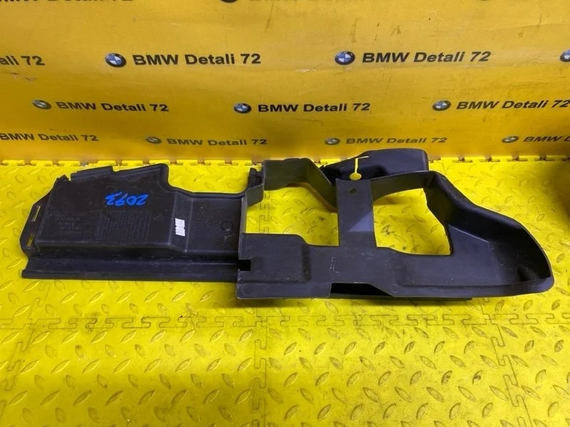 Дефлектор радиатора Bmw 7 2005 51717136689 E65 N62B48, передний левый
