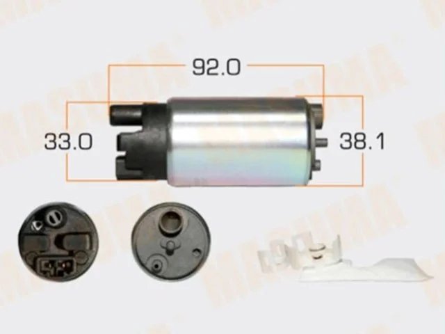 Насос топливный TOYOTA C-HR X10 2016-2019, NISSAN TEANA L33 2014-2020, TOYOTA RAV4 XA40 2013-2015, RAV4 XA40 2016-2019, ALPHARD H20 2008-2011