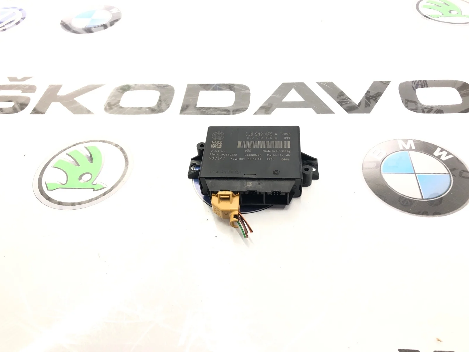 Блок парктроников Skoda Octavia 2011 5J0919475A A5 (1Z) 1.8 CDAB