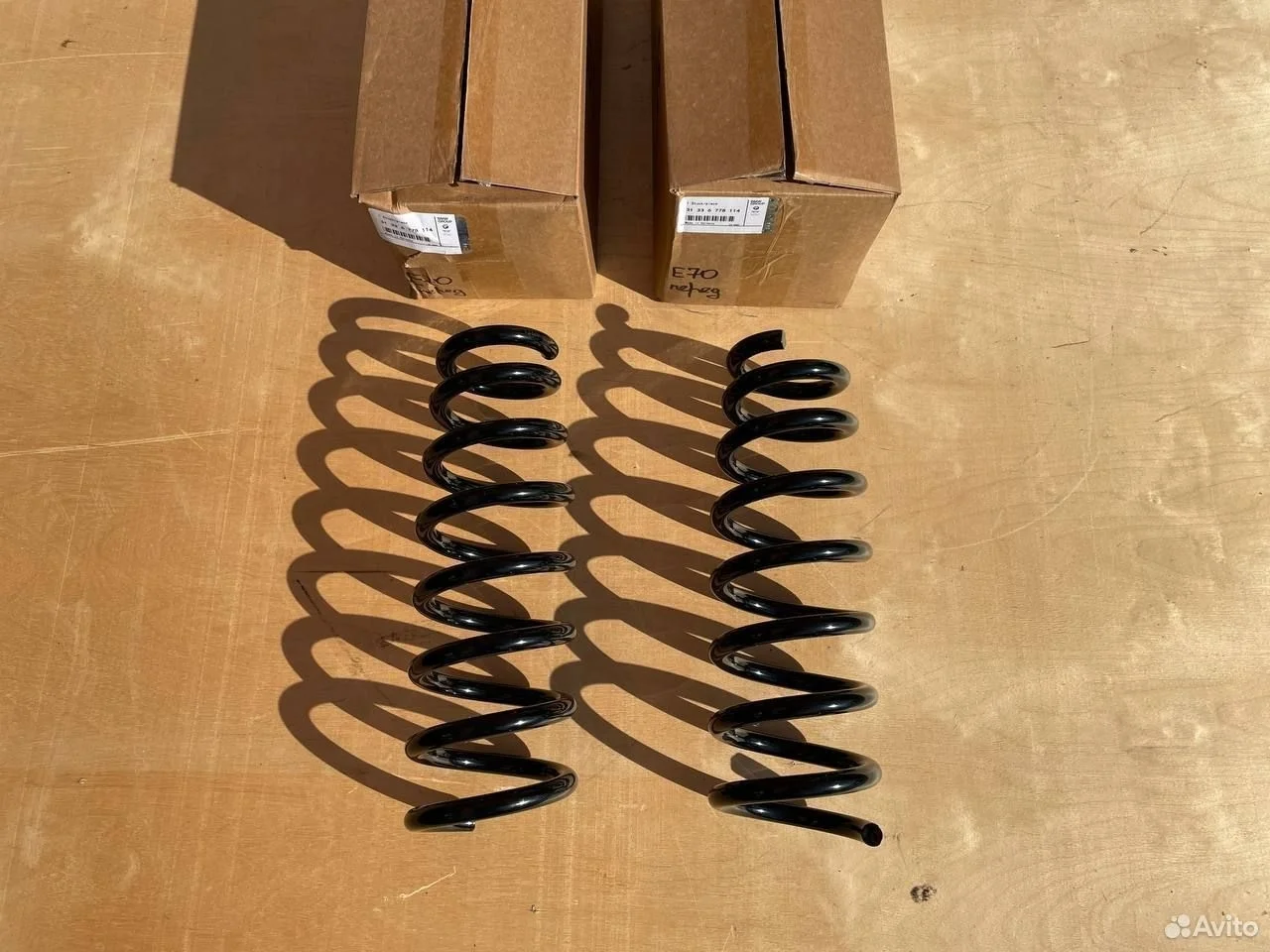 Передние пружины bmw x5 e70 3.0sd 4.8 пара