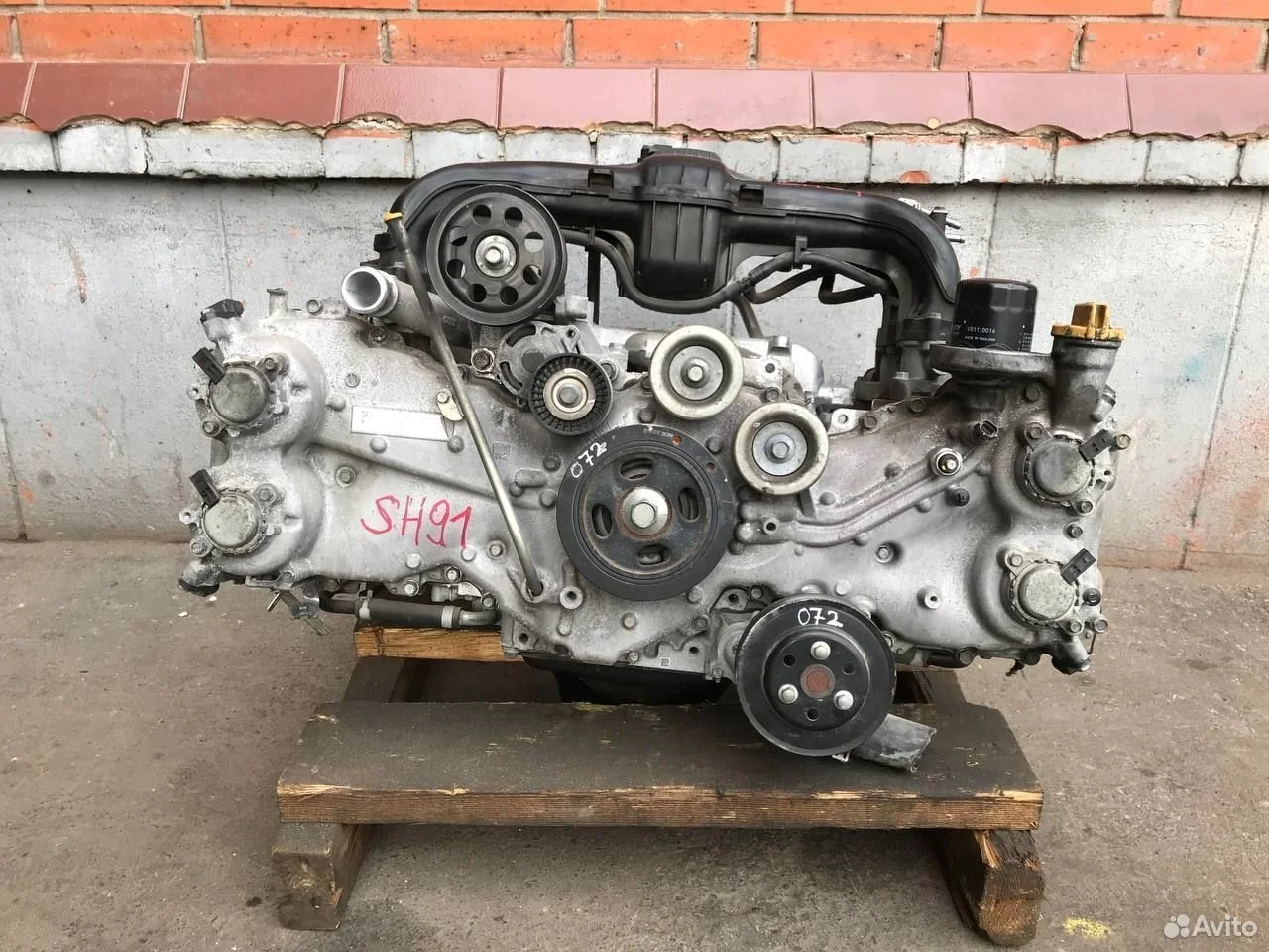 Двигатель subaru fb20 forester impreza
