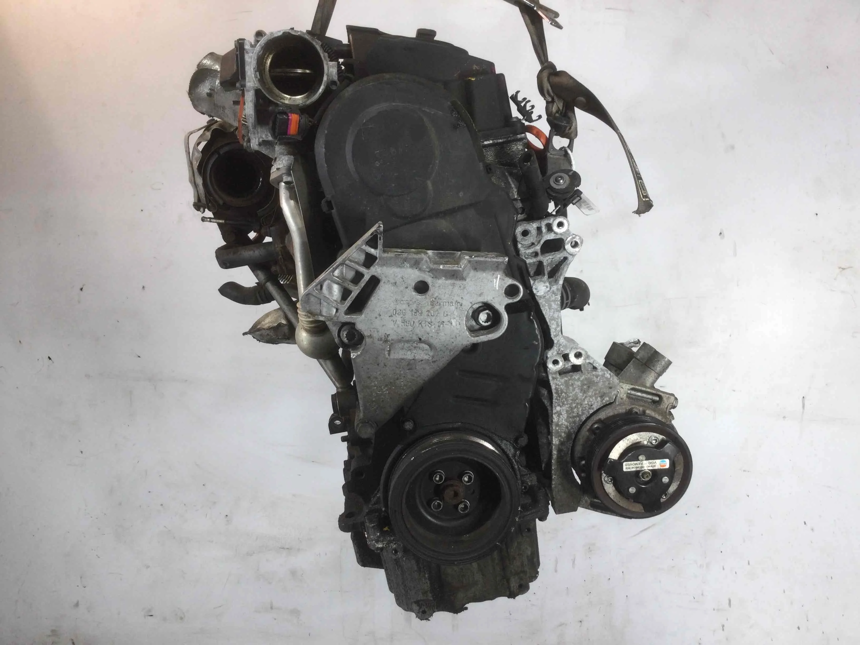 Двигатель SEAT Altea 1 поколение (2004-2009) дизель 1.9 TDI Автомат Х/б
