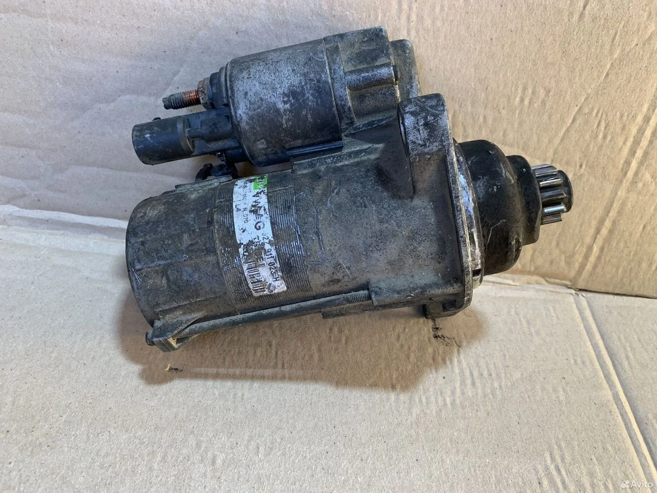 Стартер 02z911023h 1.9 brs bls vw t5 skoda