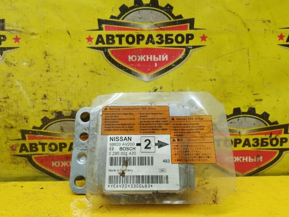 Блок управления AIRBAG Nissan Primera P12 (2001—2008)
