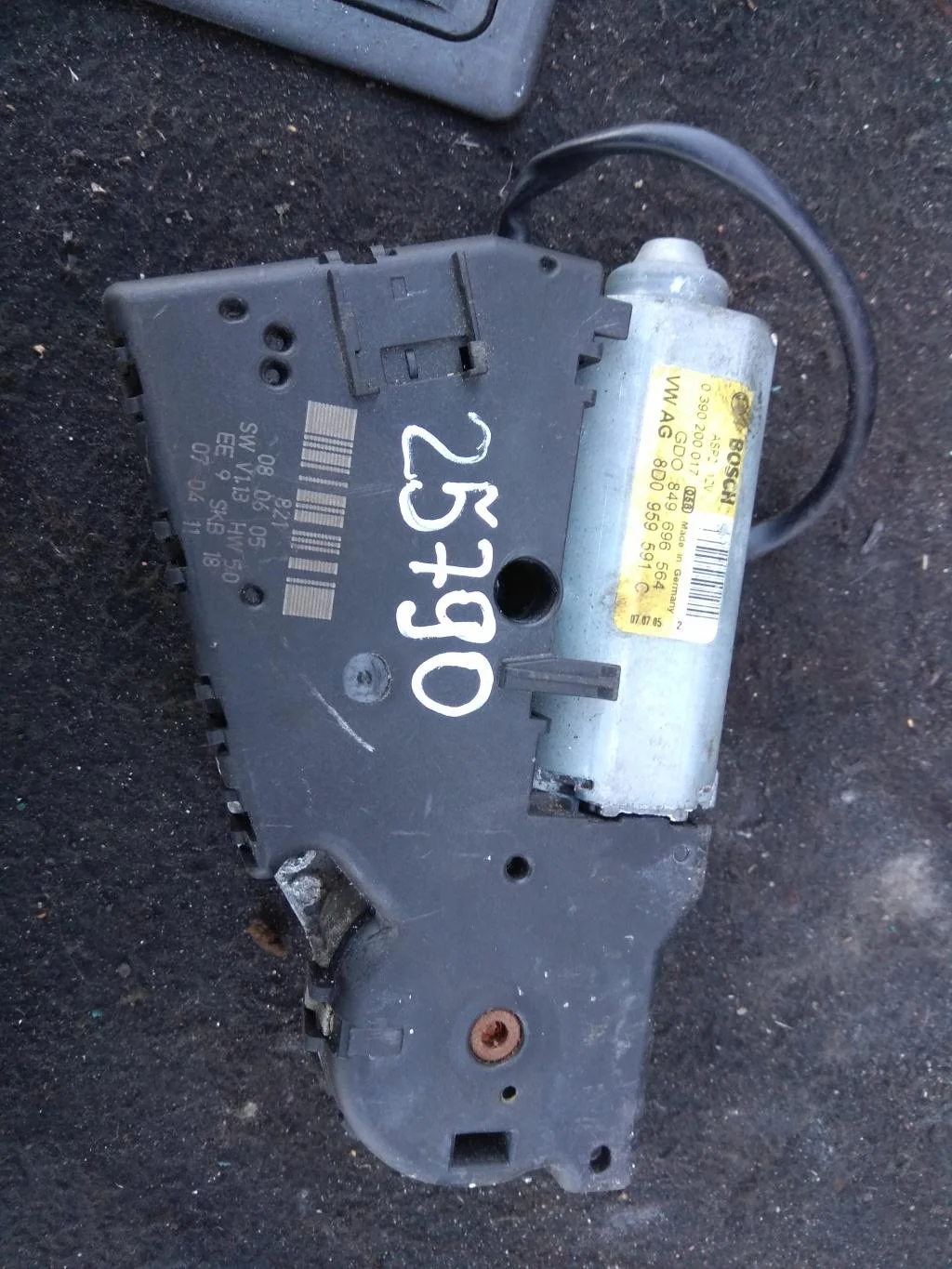 Двигатель электролюка 8D0959591C  3.6 Бензин Volk