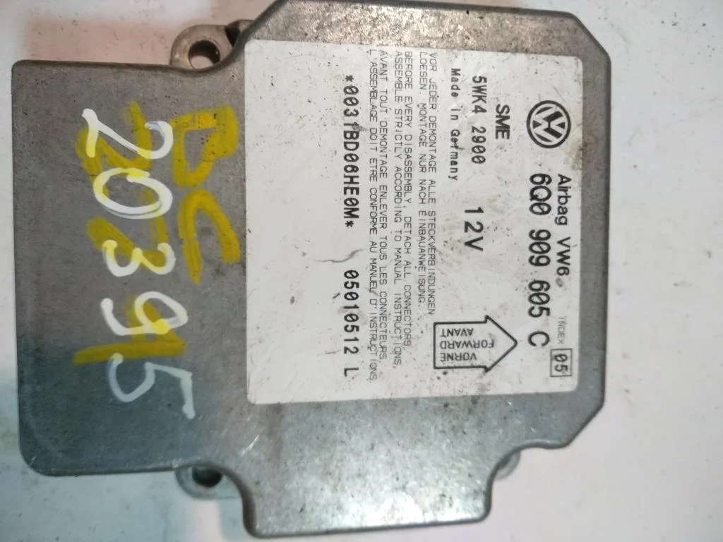Блок AirBag 6Q0909605C  1.9 TDI Volkswagen