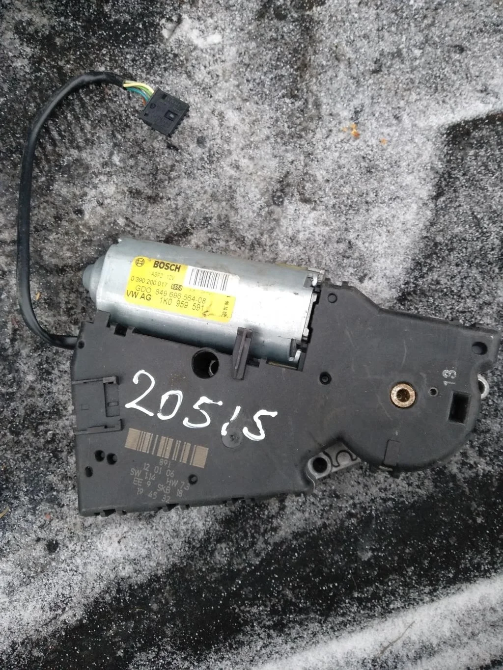 Двигатель электролюка 1k0959591  2.0 Бензин Volks