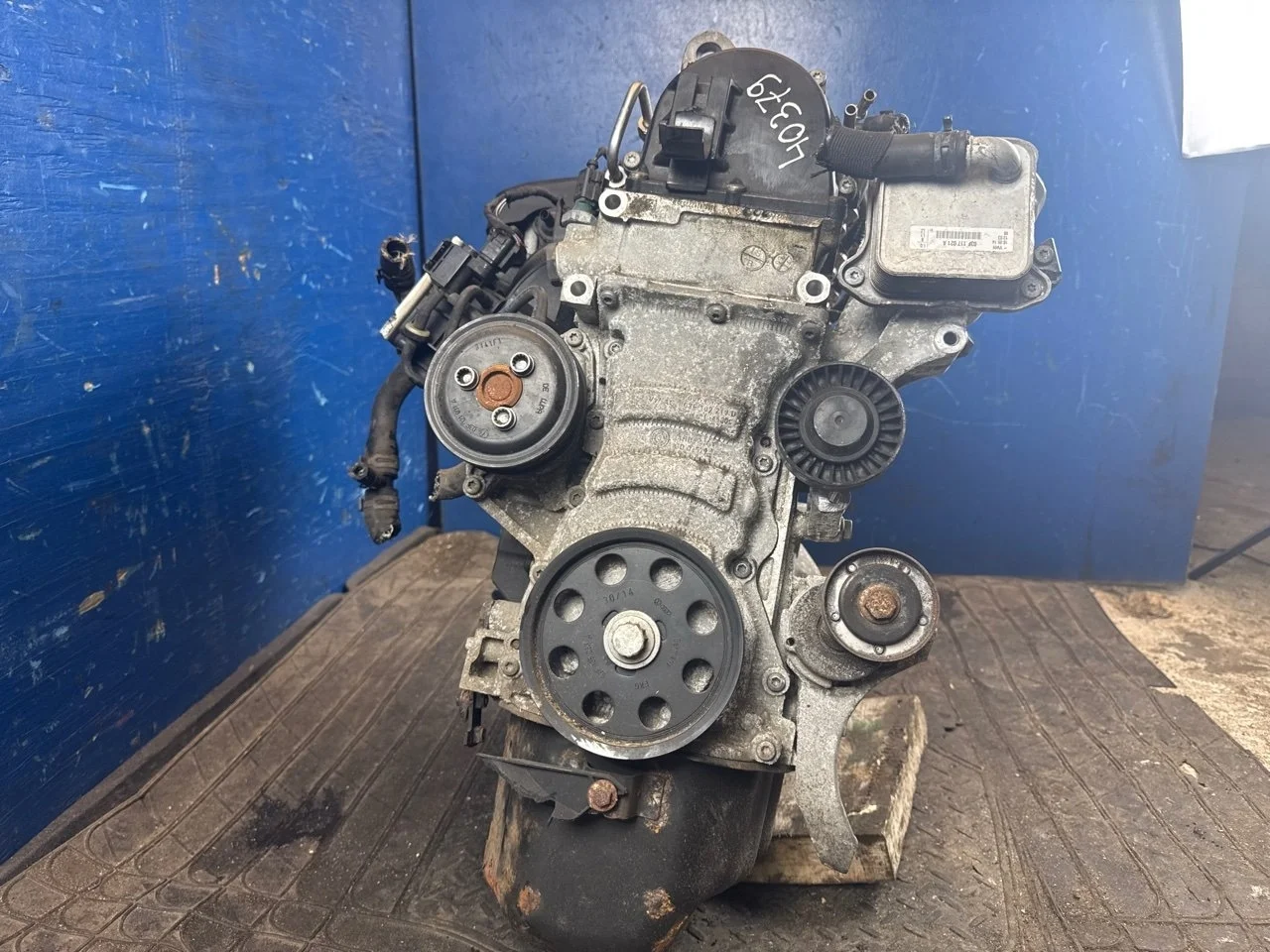Двигатель Skoda Fabia 2 2014 03F100031F 1.2 CBZ
