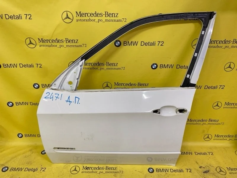 Дверь боковая Bmw X5 2007 41517211423 E70, передняя левая