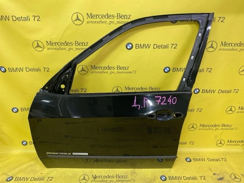 Дверь боковая Bmw X5 2007 41517211423 E70, передняя левая