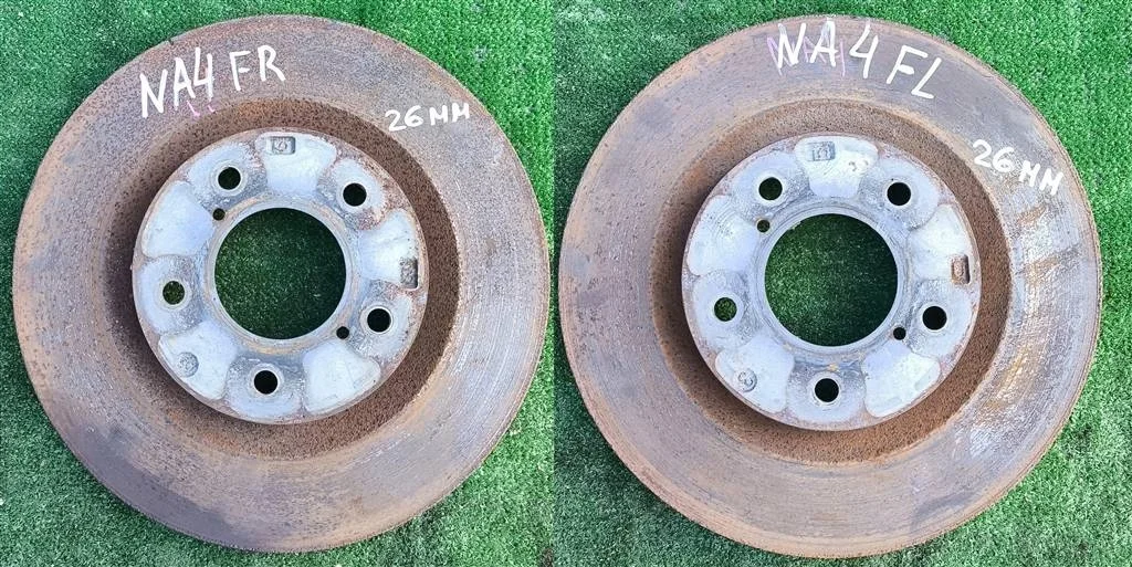 Б.у. диск тормозной (пара) MITSUBISHI GRANDIS NA4W MITSUBISHI GRANDIS NA4W