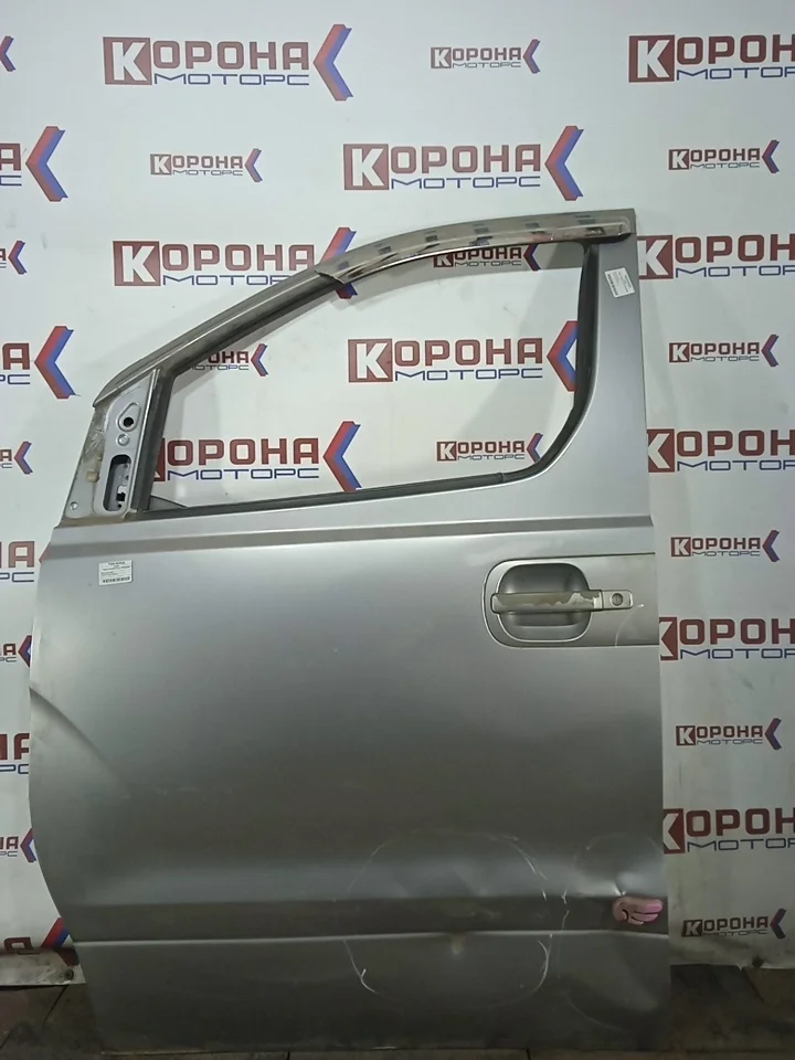 Дверь передняя левая 760034H000 Б/У Сильные вмятины царапины